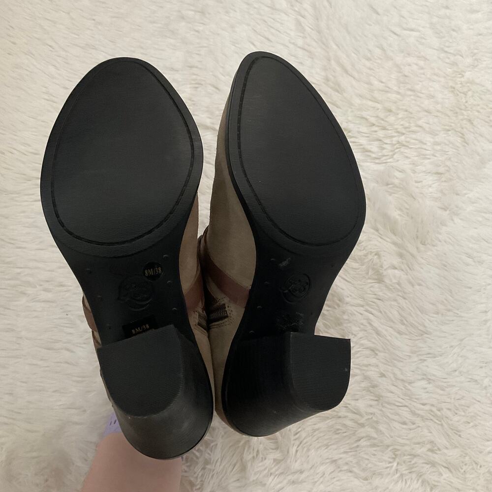 Lucky Brand Elyannah Leather Strappy Ankle Booties - Size 8 - NEW - Picture 7 of 9